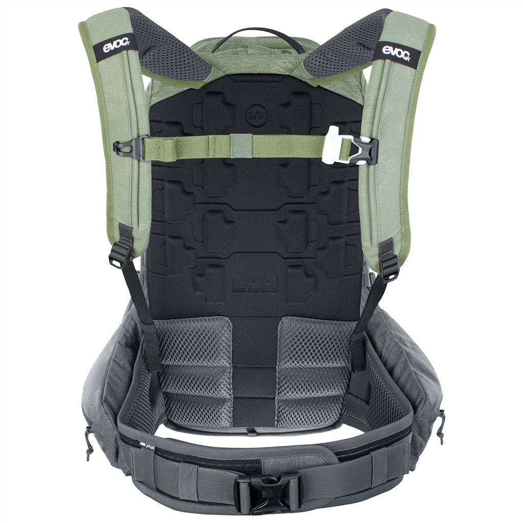Evoc - Trail Pro 26L Backpack - light olive/carbon grey