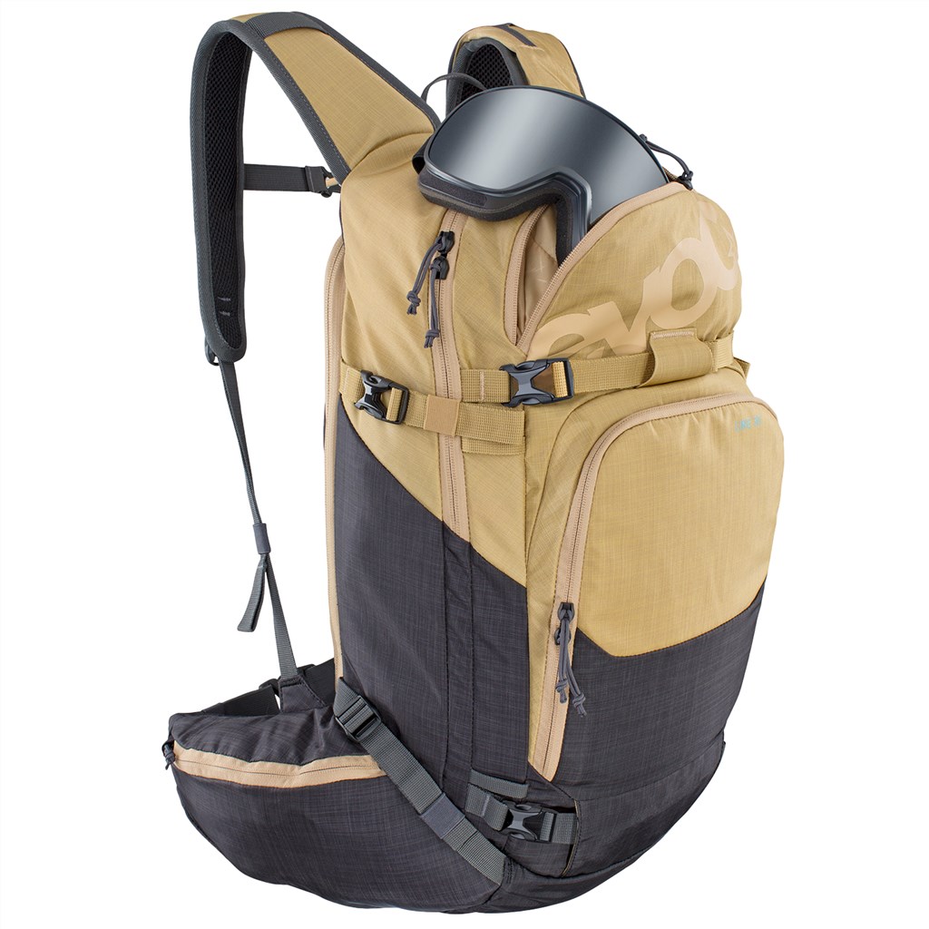 Evoc - Line 30L Backpack - heather gold/heather carb grey
