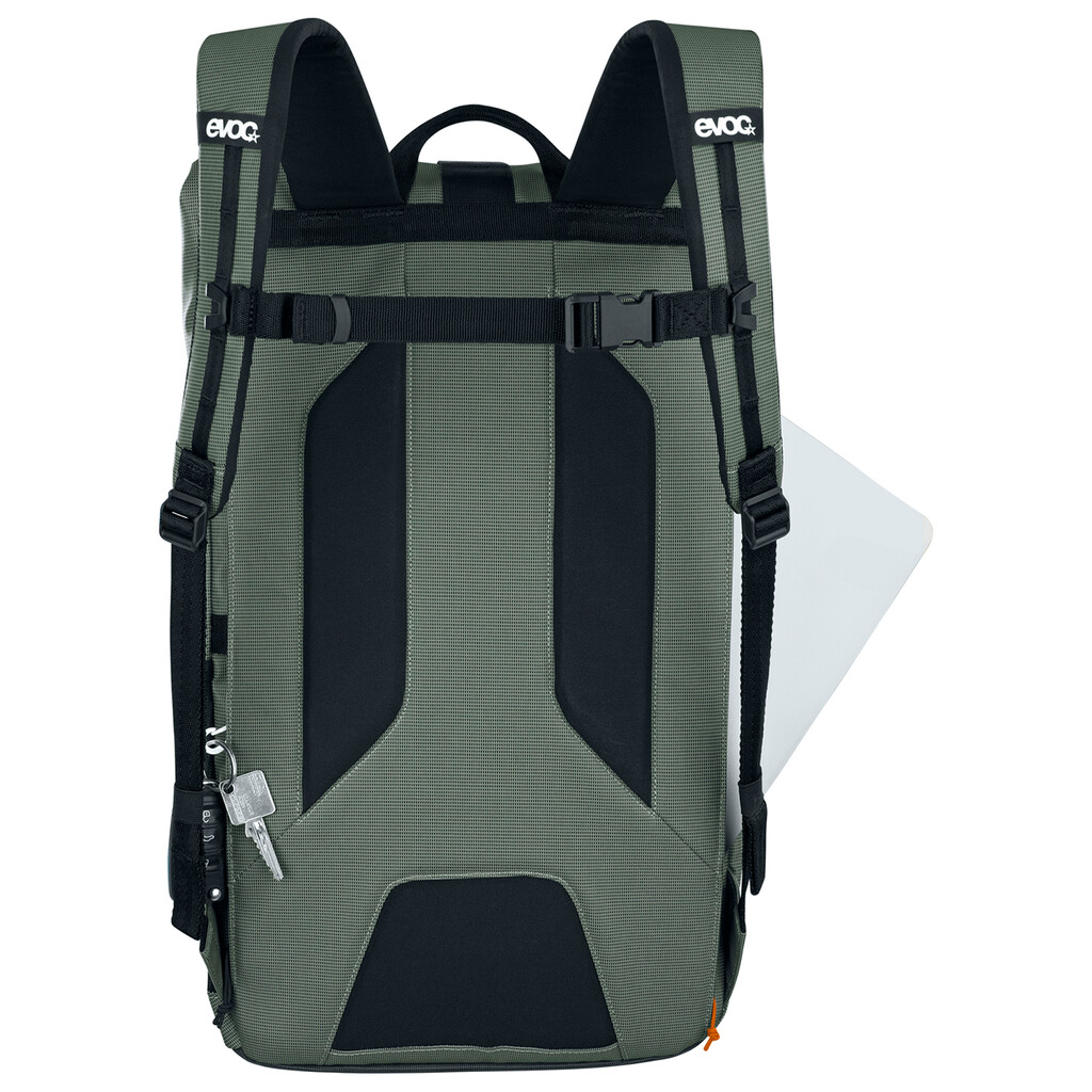 Evoc - Duffle Backpack 26L - dark olive/black