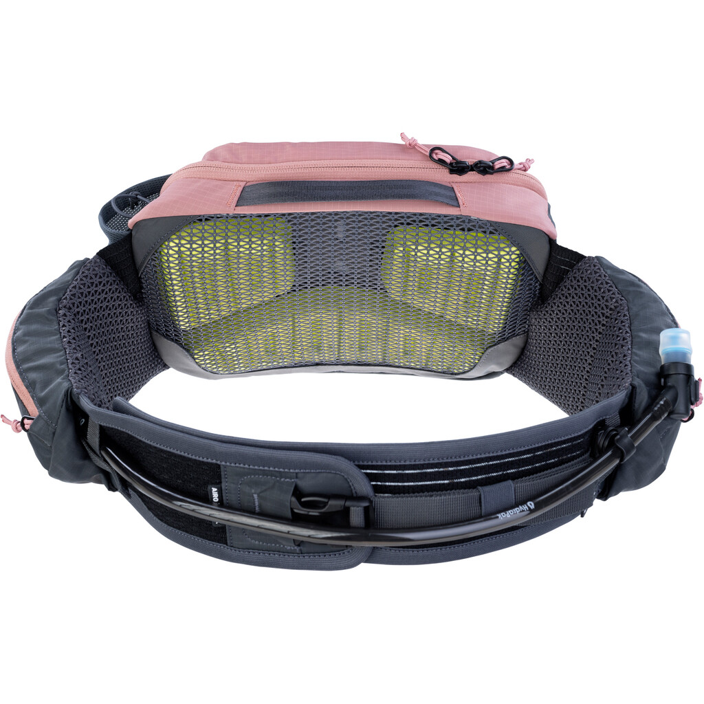 Evoc - Hip Pack Pro 3L + 1.5L Bladder - dusty pink/carbon grey