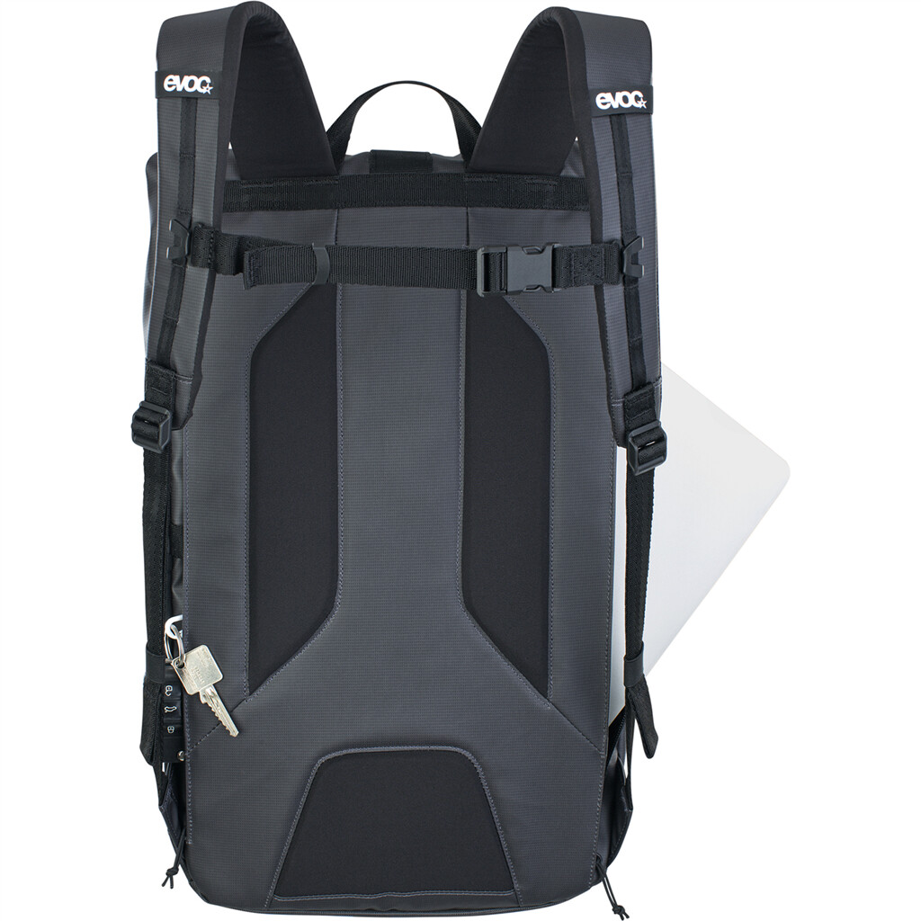 Evoc - Duffle Backpack 26L - carbon grey/black