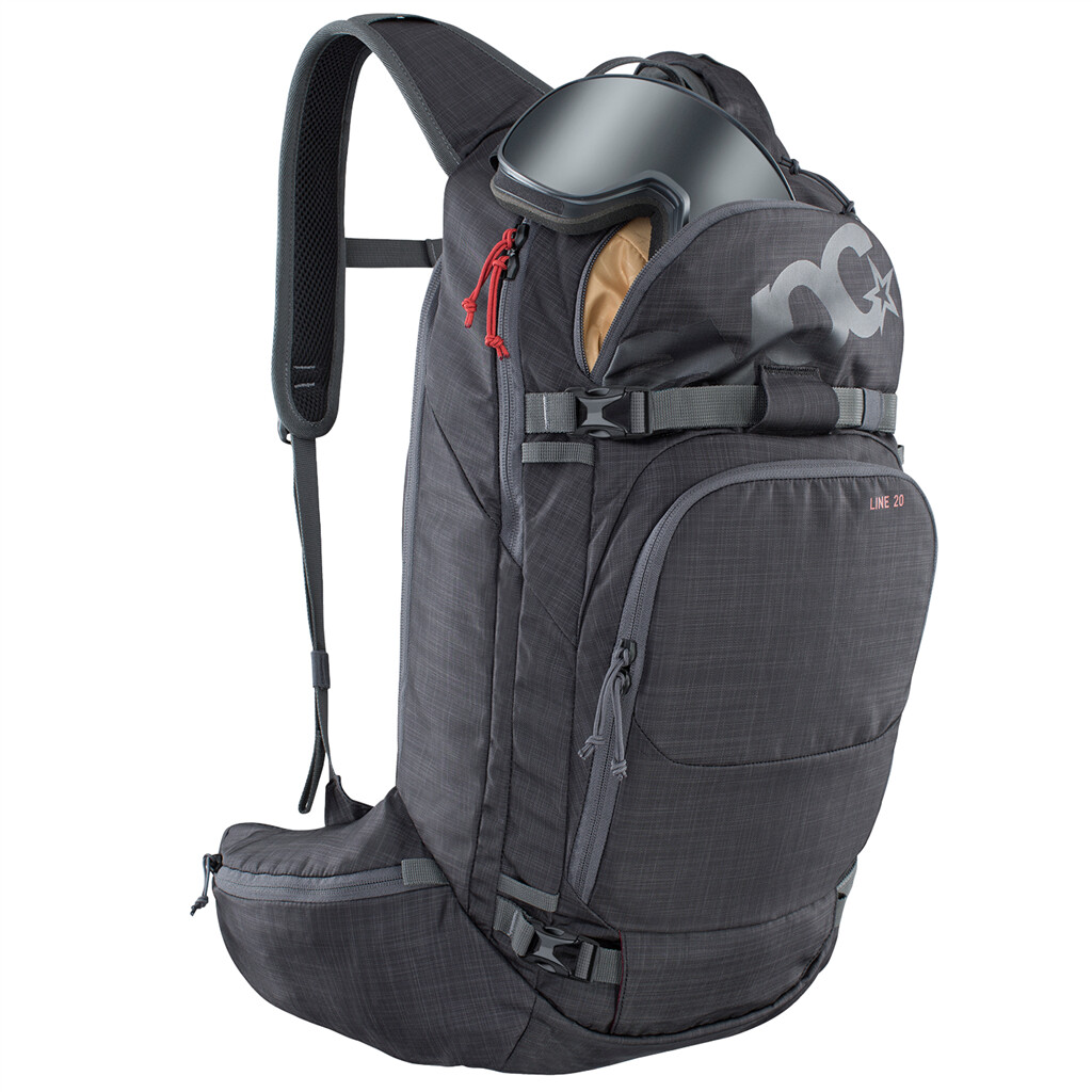 Evoc - Line 20L Backpack - heather carbon grey