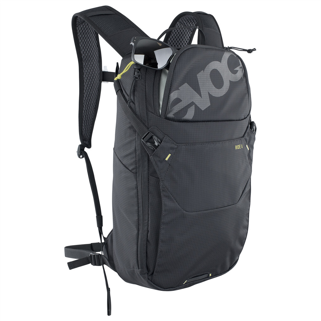 Evoc - Ride 8L + 2L Bladder Backpack - black