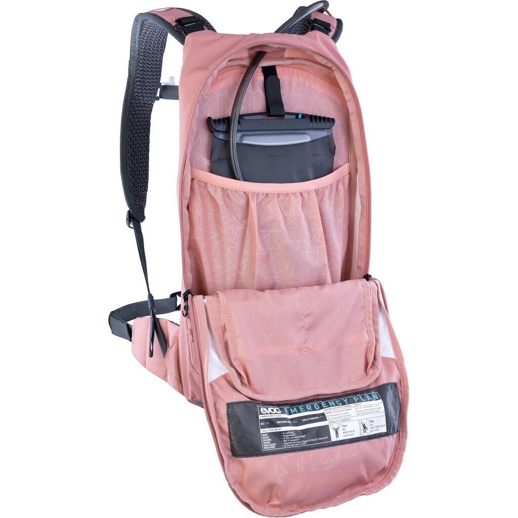 Evoc - Stage 6L Backpack + 2L Bladder - dusty pink