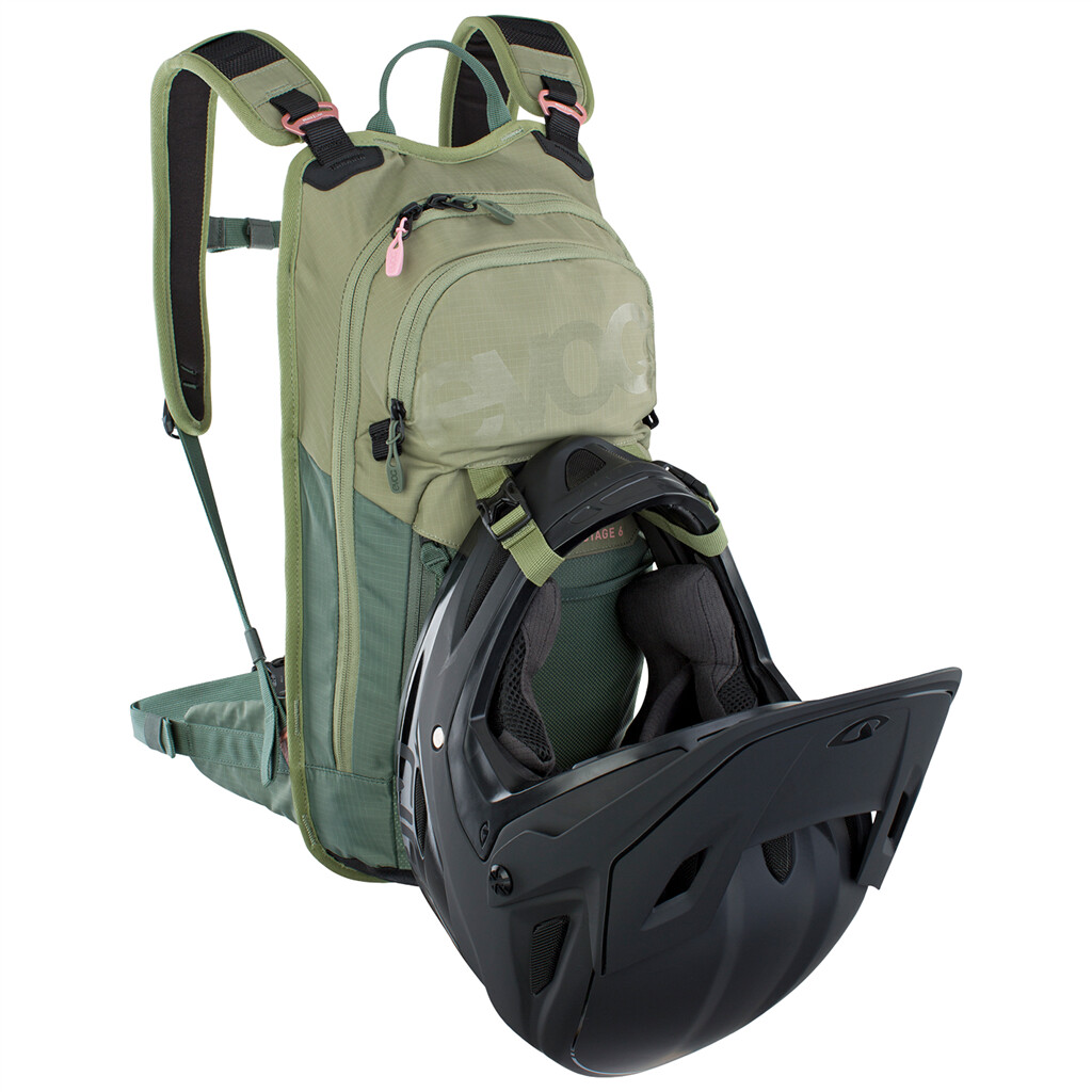 Evoc - Stage 6L Backpack + 2L Bladder - light olive/olive