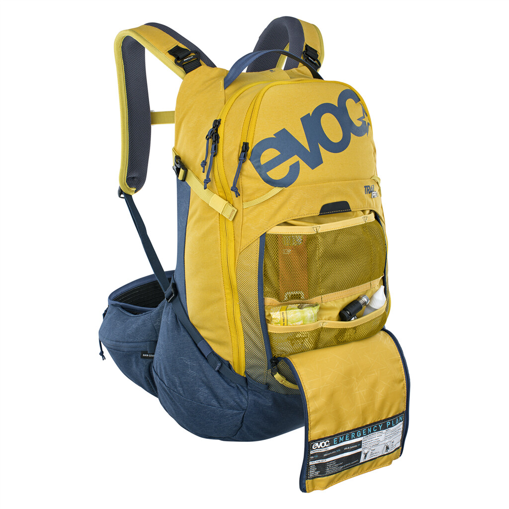Evoc - Trail Pro 26L Backpack - curry/denim