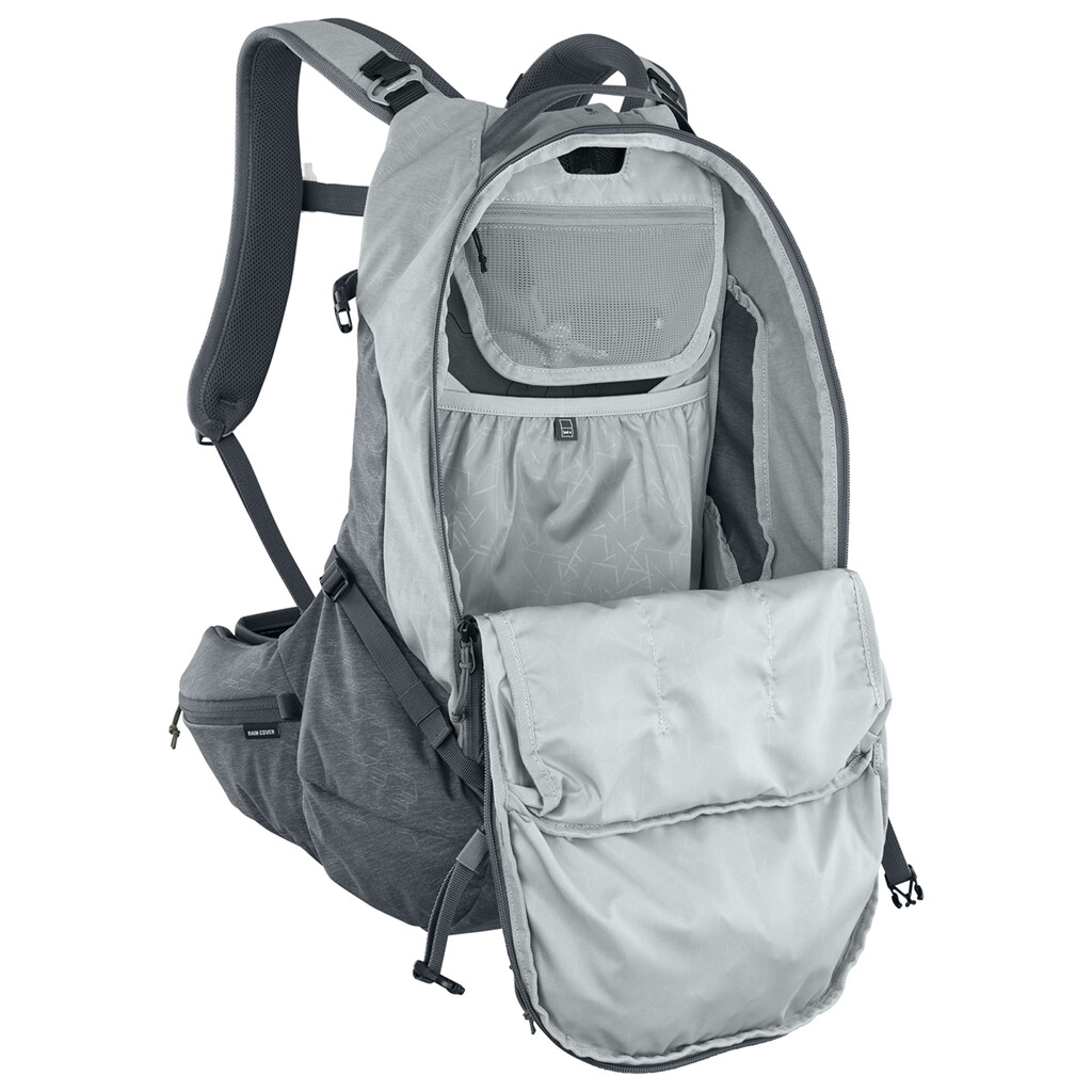 Evoc - Trail Pro 26L Backpack - stone/carbon grey