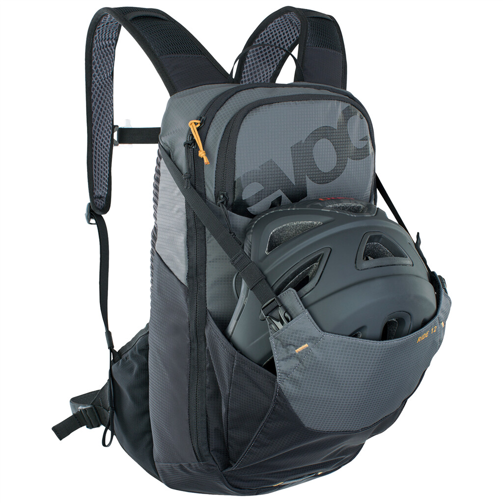 Evoc - Ride 12L Backpack - carbon grey/black