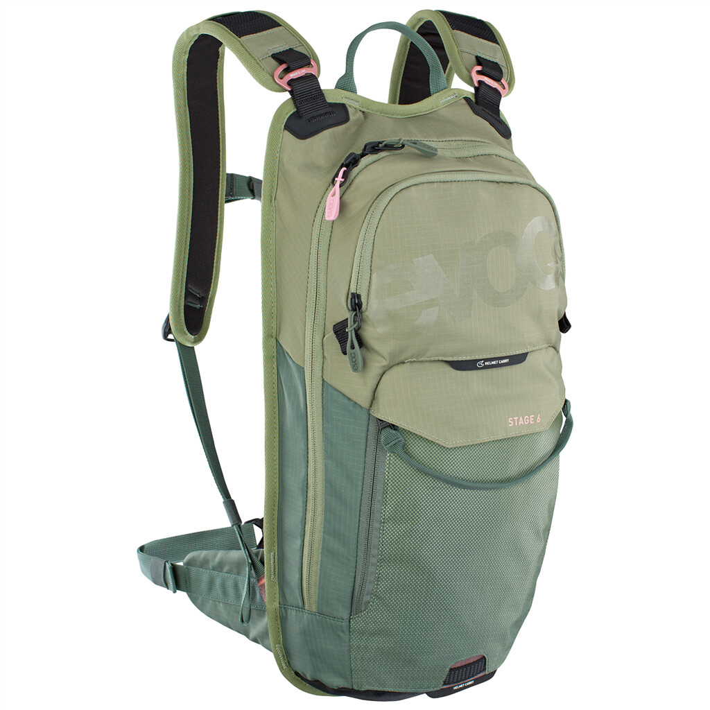 Evoc - Stage 6L Backpack + 2L Bladder I - light olive/olive
