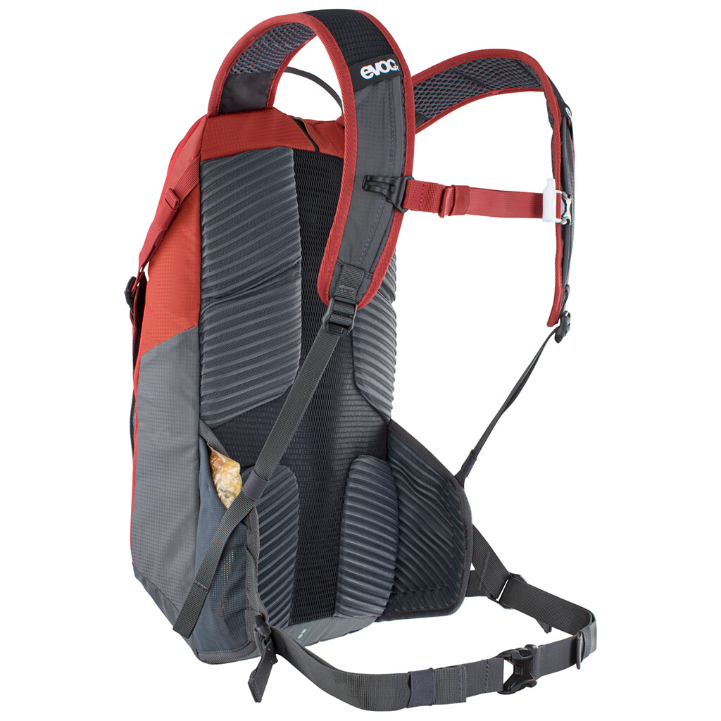 Evoc - Ride 12L Backpack - chili red/carbon grey