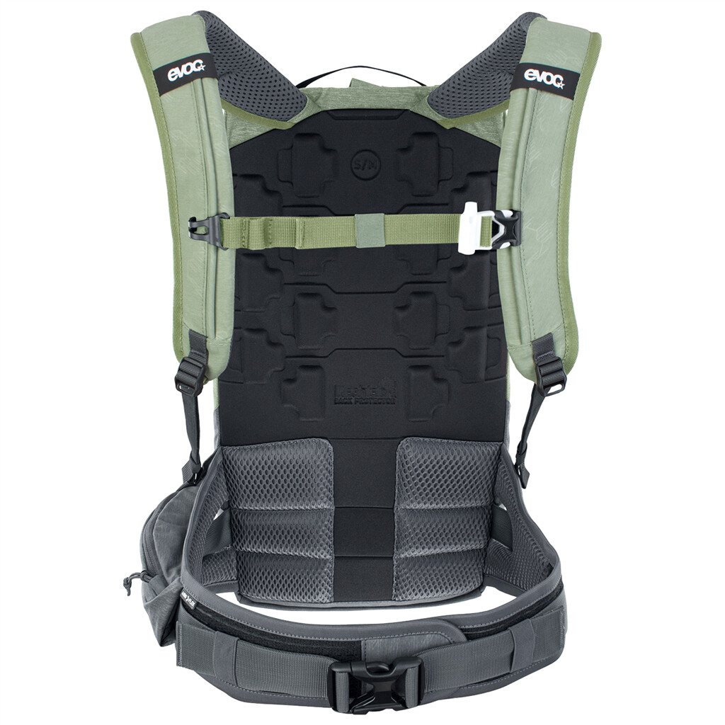 Evoc - Trail Pro 10L Backpack - light olive/carbon grey