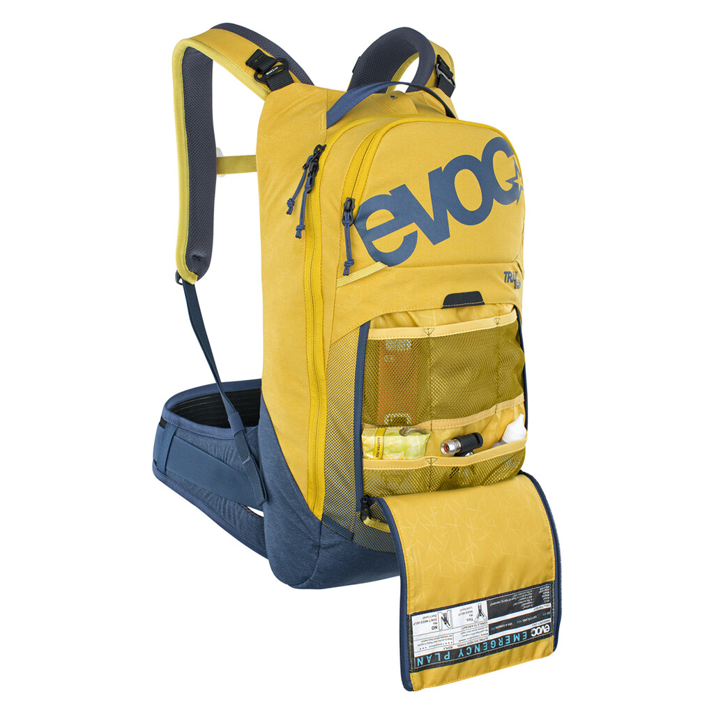 Evoc - Trail Pro 10L Backpack - curry/denim