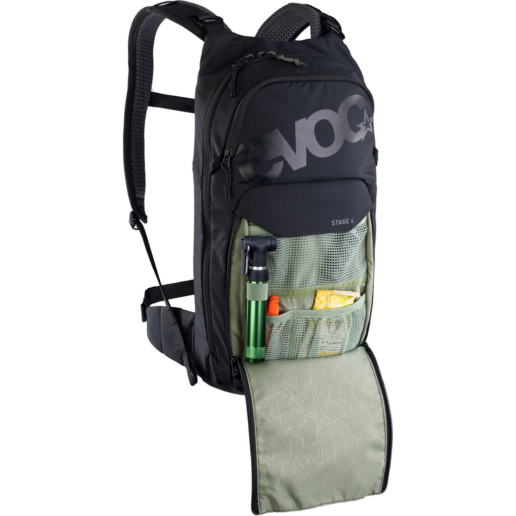 Evoc - Stage 6L Backpack + 2L Bladder - black