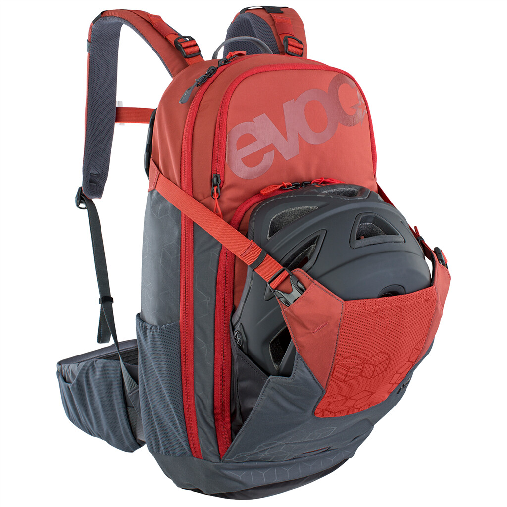 Evoc - Neo 16L Backpack - chili red/carbon grey